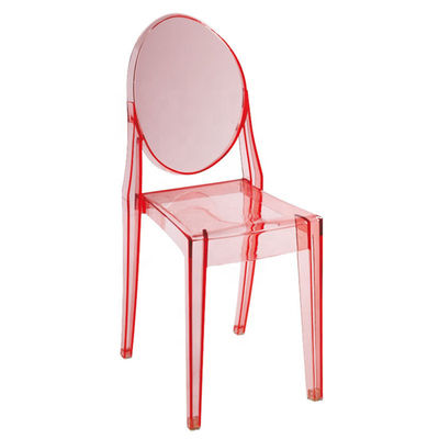 Beli Kursi Chiavari Pink Warna Polycarbonate Kursi Chiavari yang dapat ditumpuk pembuatan online