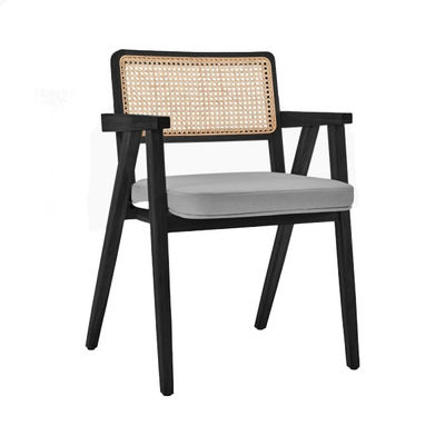 Beli Kursi Makan Kayu Hitam Dan Kayu Gambut Kursi Rotan Kayu Retro pembuatan online