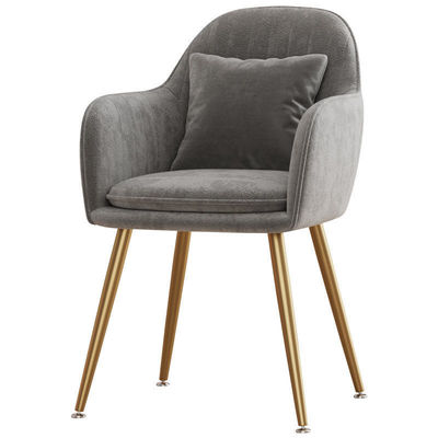 Beli Kursi makan dapur kain beludru Italia Prancis modern dengan ketinggian yang dapat disesuaikan dan dimensi 47*44*83cm pembuatan online