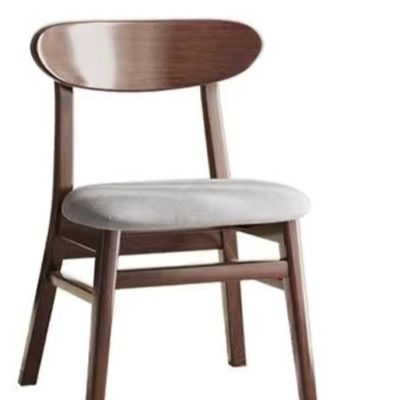 Beli Hotel kursi makan kayu solid kursi dapur kayu modern nordic mewah pembuatan online
