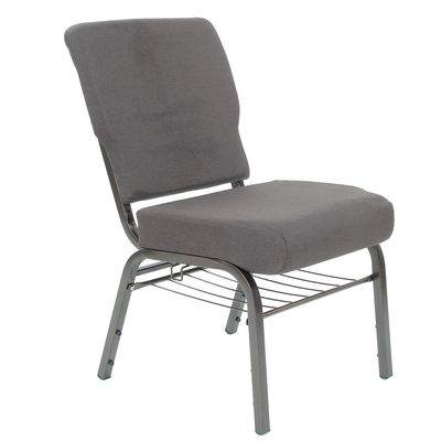Beli Popular Metal Frame Navy Blue Fabric Church Chairs Untuk Perabot Teater Modern pembuatan online